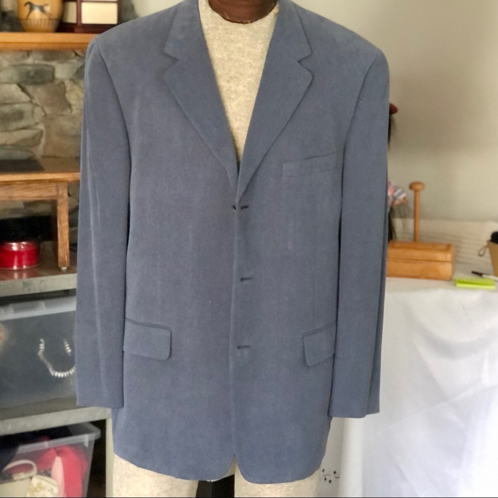 Beautiful Blue/Gray Alfani Sports Coat from Macy’s Mens Store